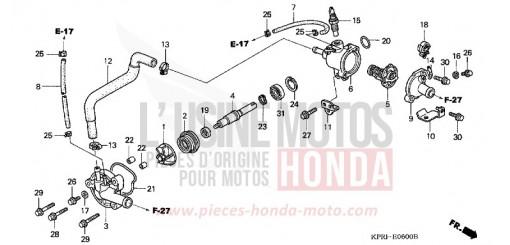 POMPE A EAU SH1504 de 2004